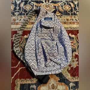 Kavu Sling Rope Crossbody Bag Purple